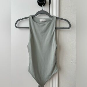 Aritzia Babaton Contour '90s Bodysuit | XS Sage Green